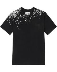 MM6 by Maison Martin Margiela - Camiseta con estampado de confeti - Lyst