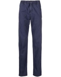 Incotex - Striped Straight-Leg Trousers - Lyst