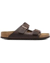 Birkenstock - Arizona Oiled Nubuck Narrow Sandal - Lyst