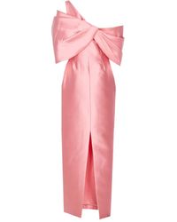 Solace London The Irma Maxi Dress in Blue | Lyst