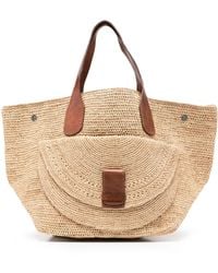 IBELIV - Laza Ii Raffia Shoulder Bag - Lyst
