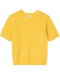 Sandro - Pocket Short-Sleeve Top - Lyst