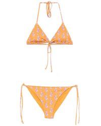 MC2 Saint Barth - Bikini Con Estampado De Tigre - Lyst