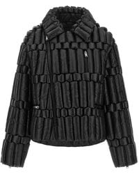 RAXXY - 3D-Padded Asymmetric Down Jacket - Lyst