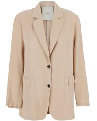 Jucca - Blazer Met Knopen - Lyst