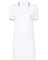 Brunello Cucinelli - Cotton Piqué Polo Minidress - Lyst