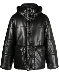 Nanushka - Hide Faux-leather Puffer Jacket - Lyst