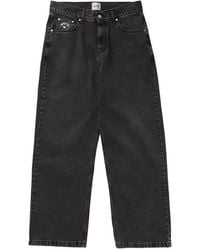 Arte' - Embroidered-Logo Straight-Leg Jeans - Lyst
