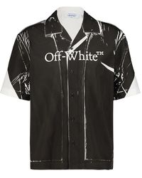 Off-White c/o Virgil Abloh - Bookish Bowling Shirt - Lyst