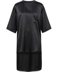 DARKPARK - Tara Satin-Finish Asymmetric Blouse - Lyst