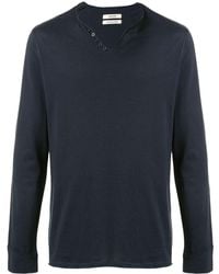 Zadig & Voltaire - V-neck Long-sleeve T-shirt - Lyst