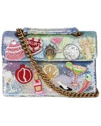 Kurt Geiger - Sequin-Embellishment Shoulder Bag - Lyst