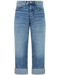 ICON DENIM - Ross Turn-Up Loose-Fit Jeans - Lyst