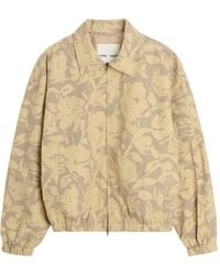 Cmmn Swdn - Luke Floral-Print Blouson Jacket - Lyst