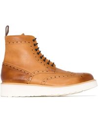 grenson fred v brogue boot