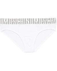 Moschino - Bragas con logo en la cintura - Lyst