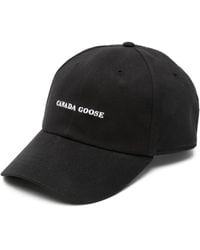 Canada Goose - Logo-Embroidered Cap - Lyst
