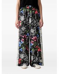 adidas - X Farm Rio House Of Tiro Floral-Print Side-Stripe Track Pants - Lyst