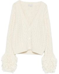 Moncler - Alpaca Wool-Blend Cardigan - Lyst