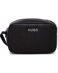 HUGO - Logo-Lettering Crossbody Bag - Lyst