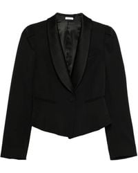 McQueen - Shawl-Lapel Fitted Blazer - Lyst
