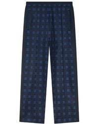 KENZO - Weave Jacquard Trousers - Lyst