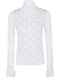 Blugirl Blumarine - High-Neck Sweater - Lyst