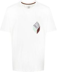 Paul Smith - T-shirt en coton à imprimé graphique - Lyst