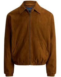 Polo Ralph Lauren - Bayport Suede Jacket - Lyst
