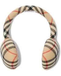 Burberry - Vintage Check Earmuffs - Lyst
