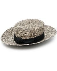 Maison Michel - Kendall Woven Sun Hat - Lyst