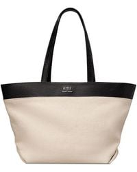 Ami Paris - Sac Cabas À Plaque Logo - Lyst