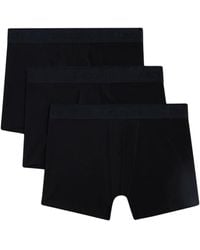 Lacoste - 3Er-Set Boxershorts Mit Logo-Print - Lyst