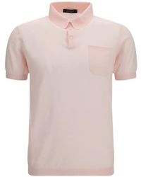 Aragona - Polo Con Bolsillo En El Pecho - Lyst