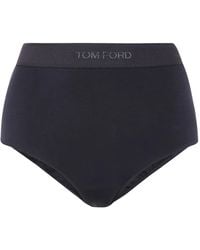 Tom Ford - Logo-Print Briefs - Lyst