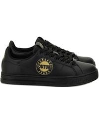 Versace Jeans Couture - Sneakers Mit Logo-Schild - Lyst