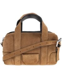 AllSaints - Sac Cabas En Cuir À Boucle - Lyst