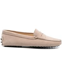 Tod's - Gommino スエードローファー - Lyst