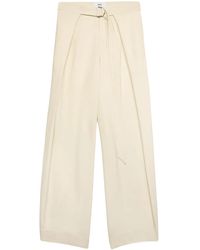 Ami Paris - Pantaloni A Gamba Ampia - Lyst