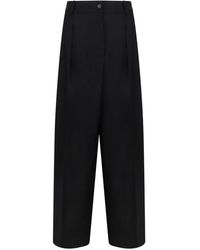 P.A.R.O.S.H. - Pleated Button-Fastening Trousers - Lyst