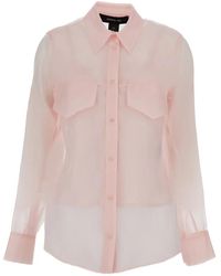 FEDERICA TOSI - Chemise Manches Longuesà Poches À Rabat - Lyst