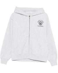 Sporty & Rich - California Emblem Zip-Up Hoodie - Lyst