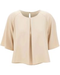 Kaos - Blouse À Détails Plissés - Lyst