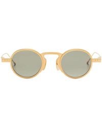 Thom Browne - Lunettes De Soleil À Monture Ronde - Lyst