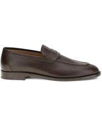 Loro Piana - Sergio Walk Leather Loafers - Lyst