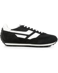 Tom Ford - Logo-Patch Panelled Sneakers - Lyst