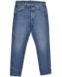 Brunello Cucinelli - Faded-Effect Straight-Leg Jeans - Lyst