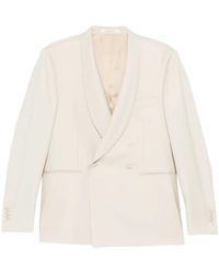 Tagliatore - Blazer À Boutonnière Croisée - Lyst