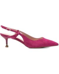 Liu Jo - Suede Slingback Pumps - Lyst