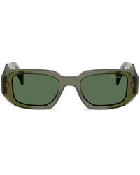 Prada - Spr17W Rectangle-Frame Sunglasses - Lyst